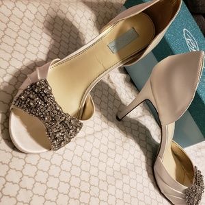 BLUE by BETSEY JOHNSON High Heel Peep Toe pump